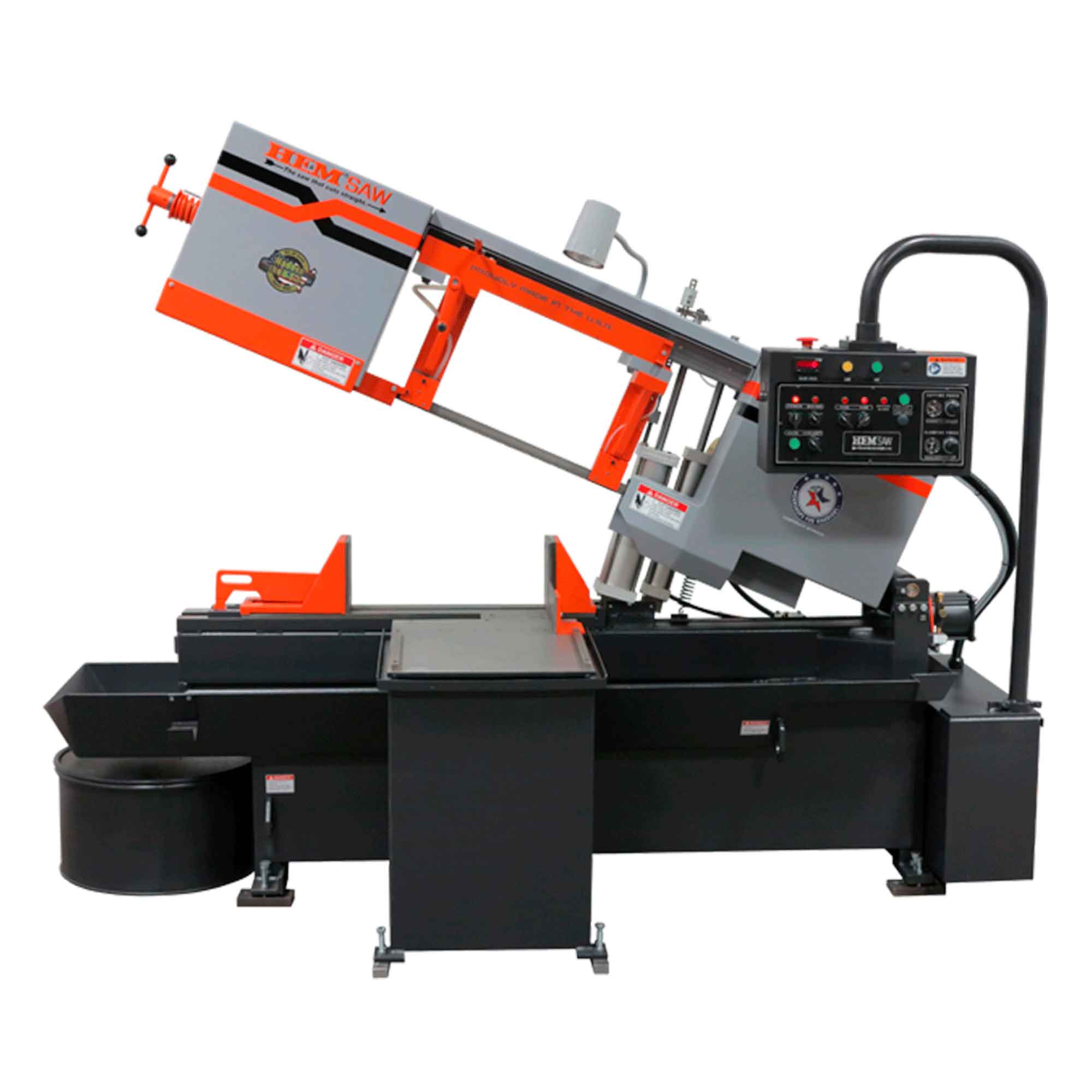 HEM SAW-H105M / H105M Máquina de Sierra Cinta Horizontal Pivot H105M